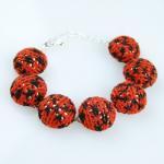 Knit Fabric Covered Bracelet